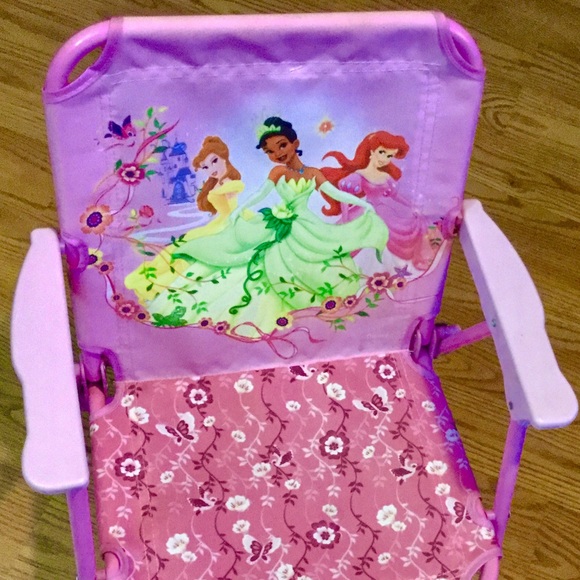 Disney3 Princess KidsPatio folding Chair - Picture 5 of 8